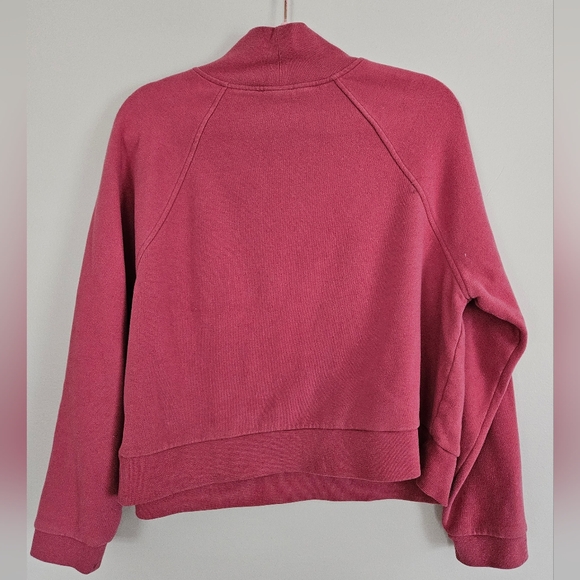 A New Day Cropped Turtleneck Pink Sweatshirt Italian Slang Street Funny Size XL - Picture 3 of 8